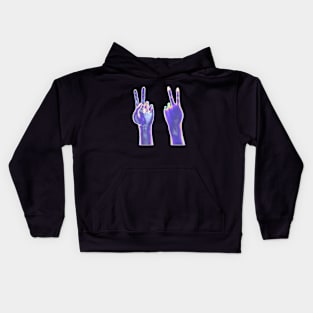 Holographic Hands Lite Kids Hoodie